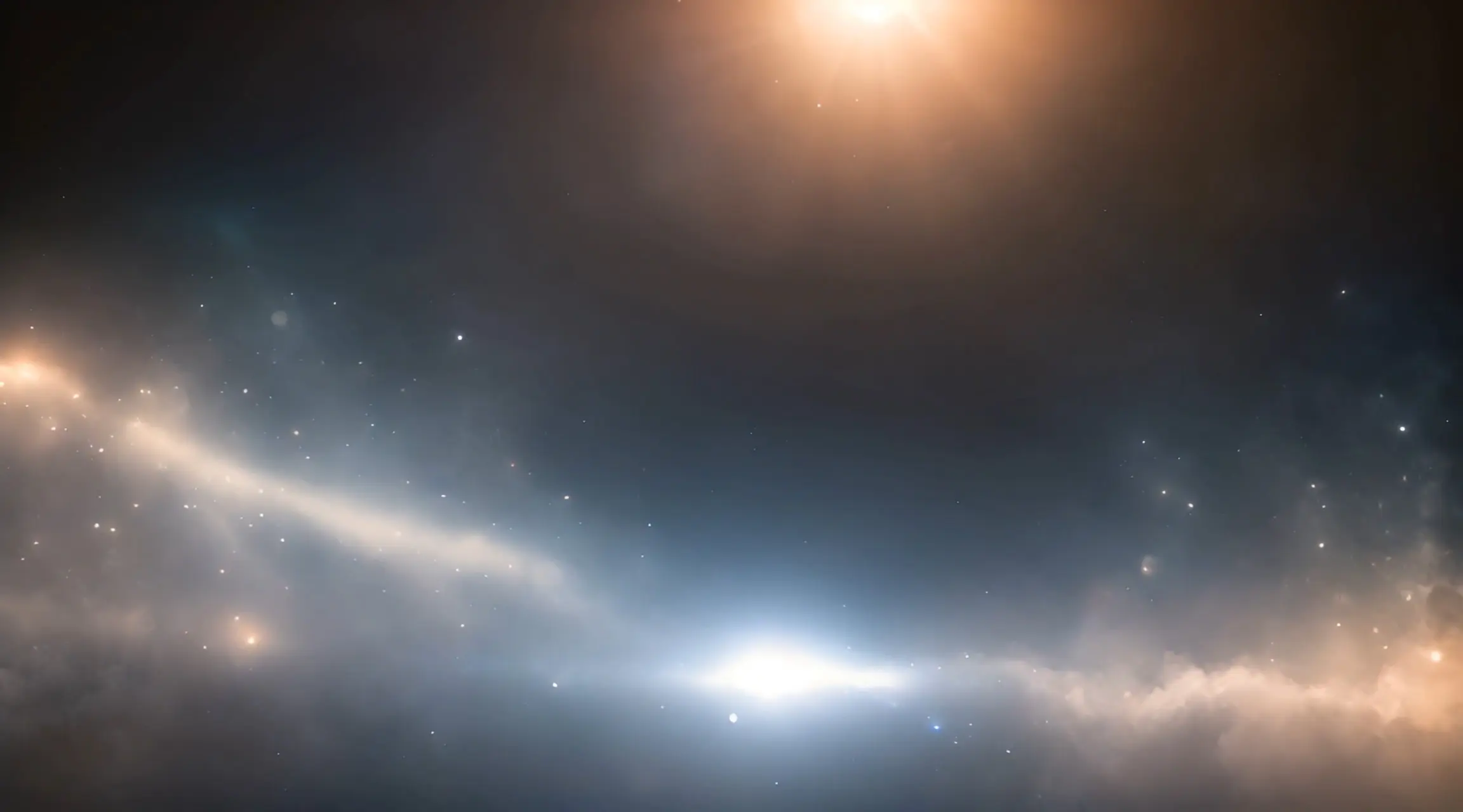 Cosmic Light Dust Cinematic Space Clip
